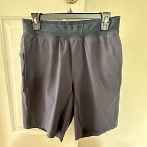Lululemon navy shorts with liner. Worn once